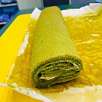 抹茶红豆芝士卷的做法图解16