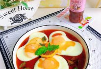 #丘比小能手料理课堂#低热量-日式油醋爱心蛋的做法