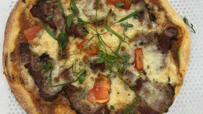 黑椒牛肉pizza