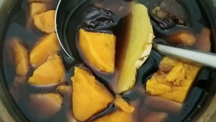 番薯姜片红枣糖水