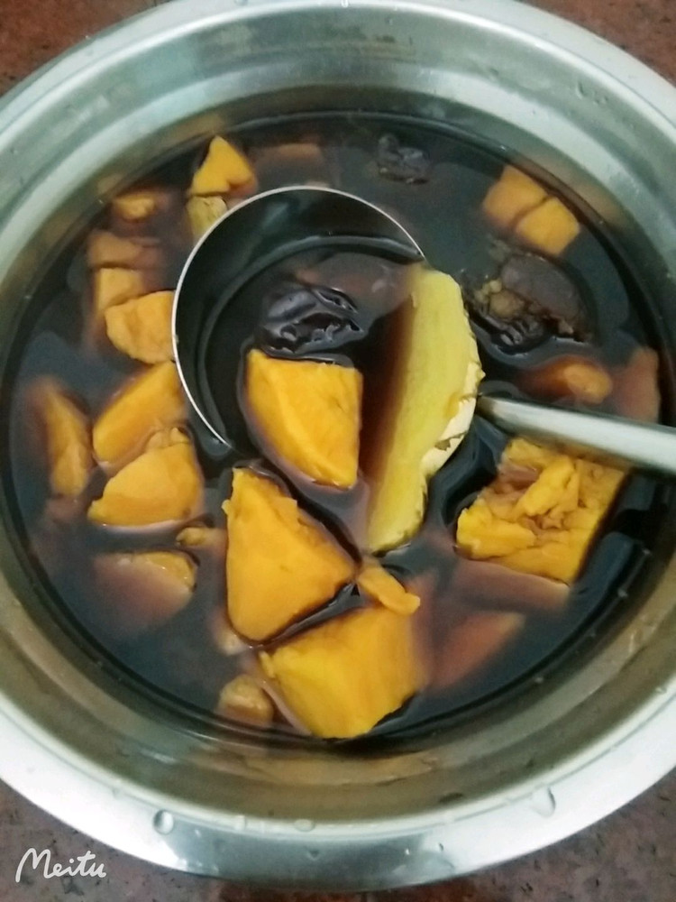 番薯姜片红枣糖水的做法