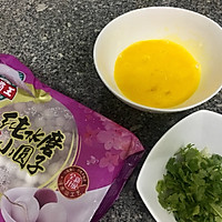 鸡蛋花小团子的做法图解2