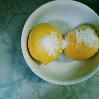 柠檬香草纸杯蛋糕的做法图解1
