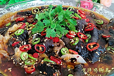 凉拌鸡脚皮
