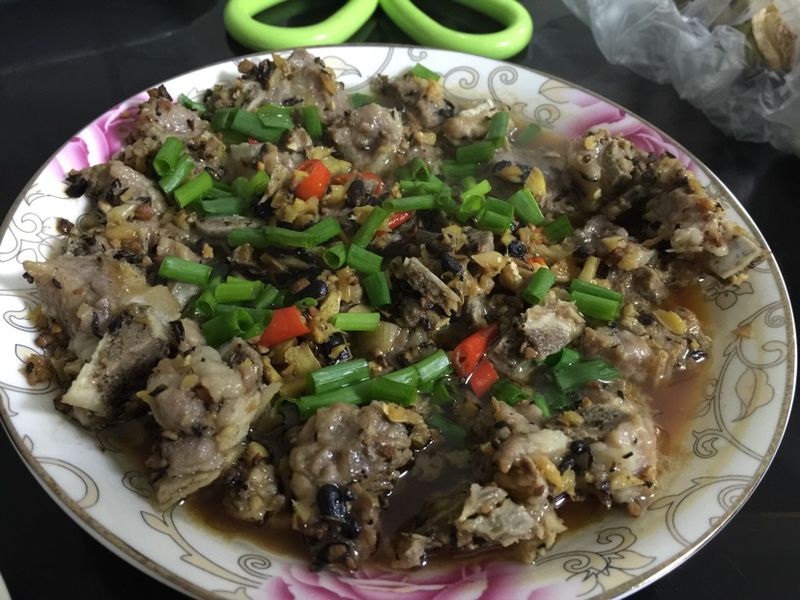 豆鼓蒸排骨