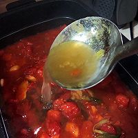自己也能做好吃的番 茄 鱼火锅！的做法图解4