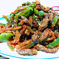 孜然炒肉夹馍的做法图解8
