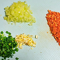 海苔蔬菜肉卷的做法图解2