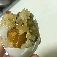 咸鸡蛋塞糯米的做法图解8