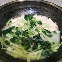 #花式炖煮不停歇#海米乌塌菜豆腐汤的做法图解9