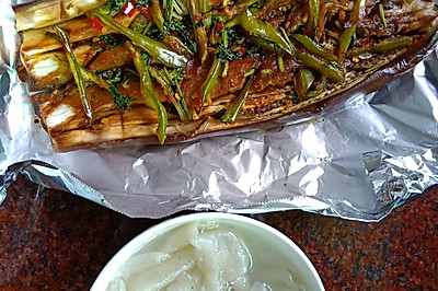 简易烤茄子