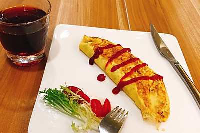 西式乳酪欧姆蛋Omelette