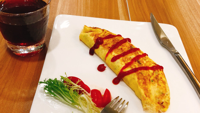 西式乳酪欧姆蛋Omelette