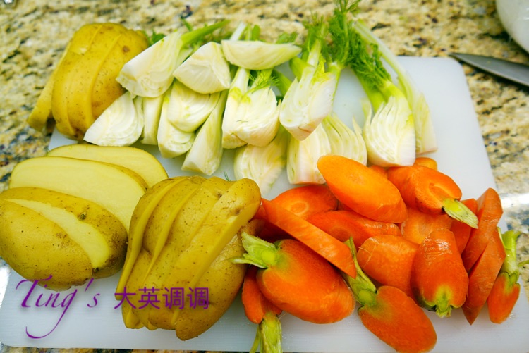 烤大鸡腿大茴香-西式新疆菜系的做法图解3