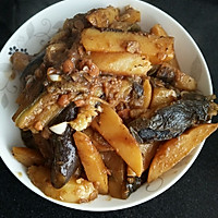 下饭菜 酱茄子土豆的做法图解8