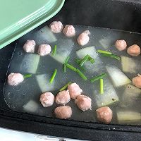 丸子冬瓜汤的做法图解7