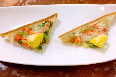 【皮宝宝辅食记】微波炉版营养吐司