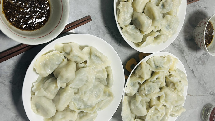 韭菜肉饺子