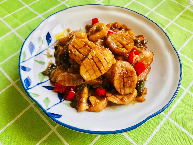 酱汁杏鲍菇，简单下饭菜的做法