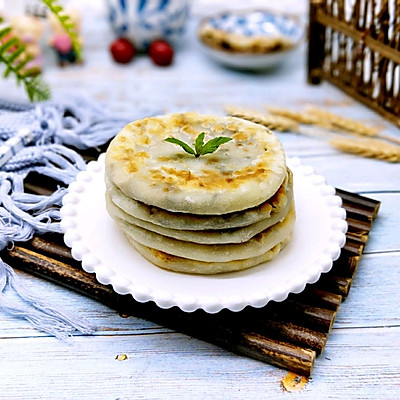 烫面梅干菜肉饼