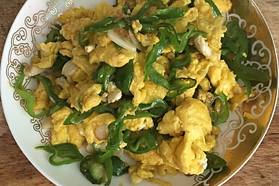 青椒炒鸡蛋