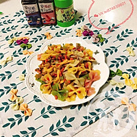 蝴蝶炒面的做法图解6