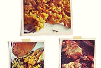 全蟹早餐
桂花蟹粉+豆酱焗蟹+避风塘炒蟹的做法