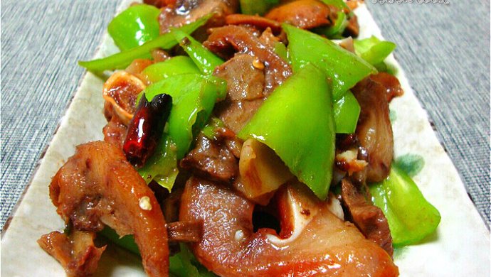 辣炒头肉