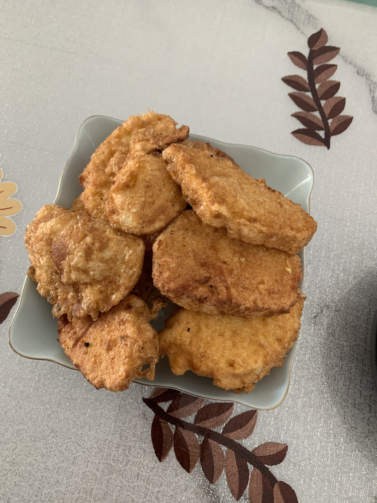 超简单的香酥～鸡蛋馒头片的做法