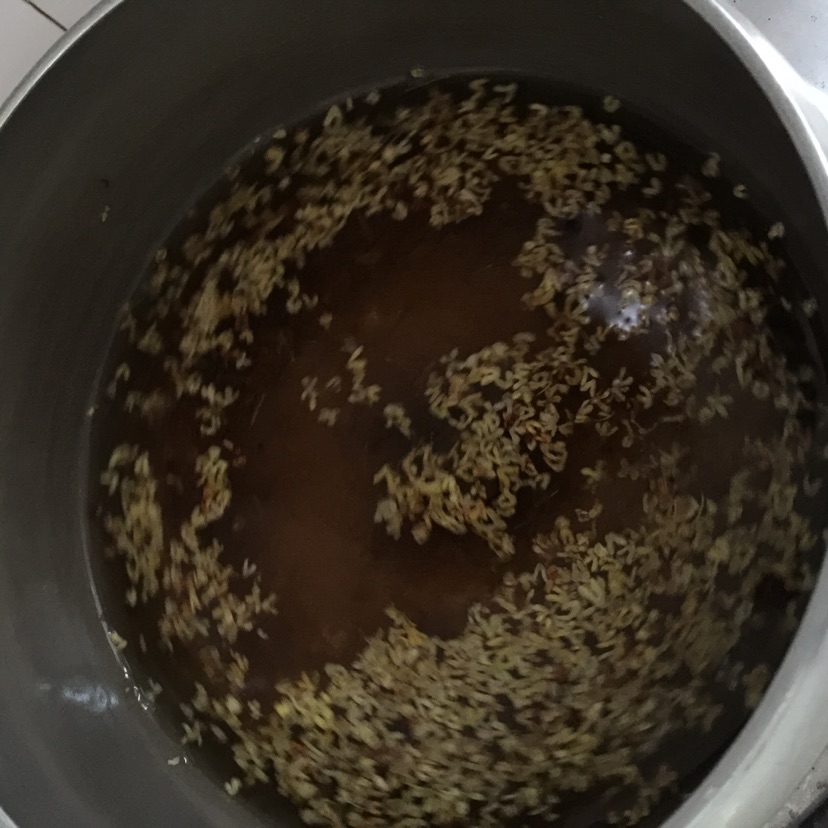 罗汉果桂花糕的做法图解3