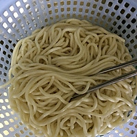 肉丝菜汤面的做法图解3