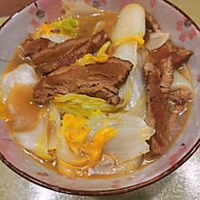 扣肉白菜