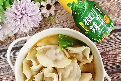 椒辣玉米饺