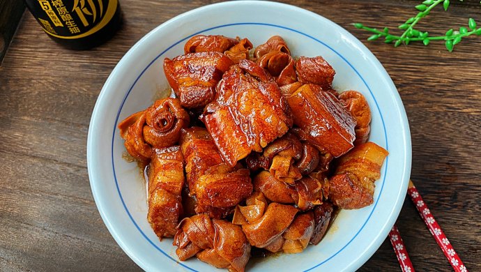 百叶结烧肉