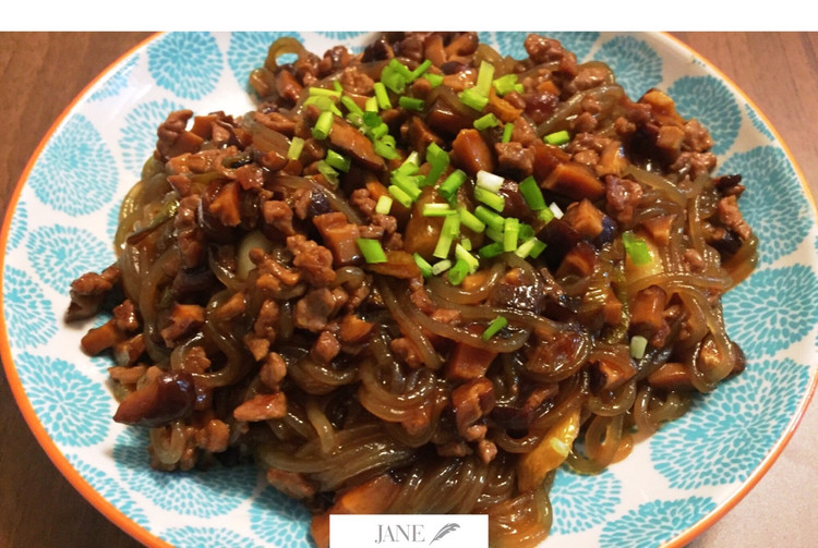 牛肉末炒粉条的做法