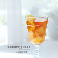 #“佳”节好滋味#零添加纯天然，水蜜桃柠檬茶