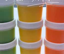 抹茶、芒果、草莓 3色奶冻布丁的做法