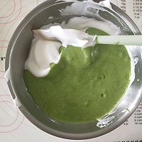 抹茶蜜豆蛋糕卷的做法图解8