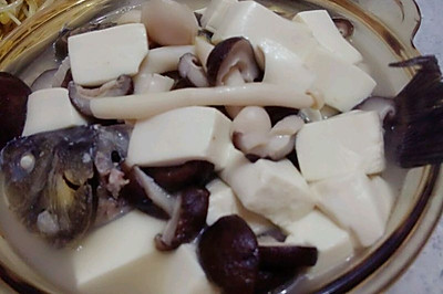 鮮菇豆腐鯽魚湯