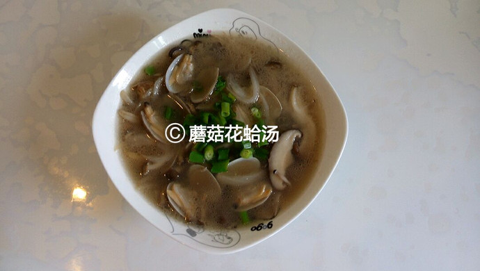 蘑菇花蛤汤