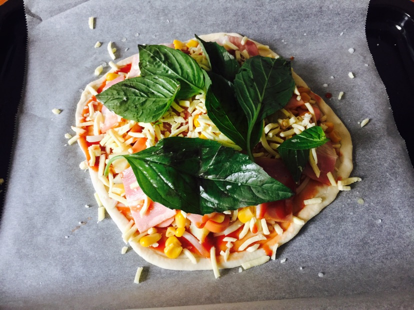 handmade -薄皮大馅儿Pizza（4枚）的做法图解4
