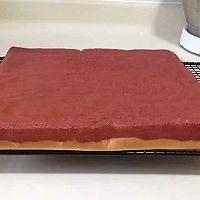 雍容华贵的红丝绒蛋糕卷的做法图解14