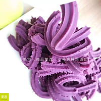 果语之紫薯奶香羊羹的做法图解1
