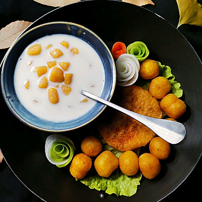 最全的南瓜加糯米粉做法