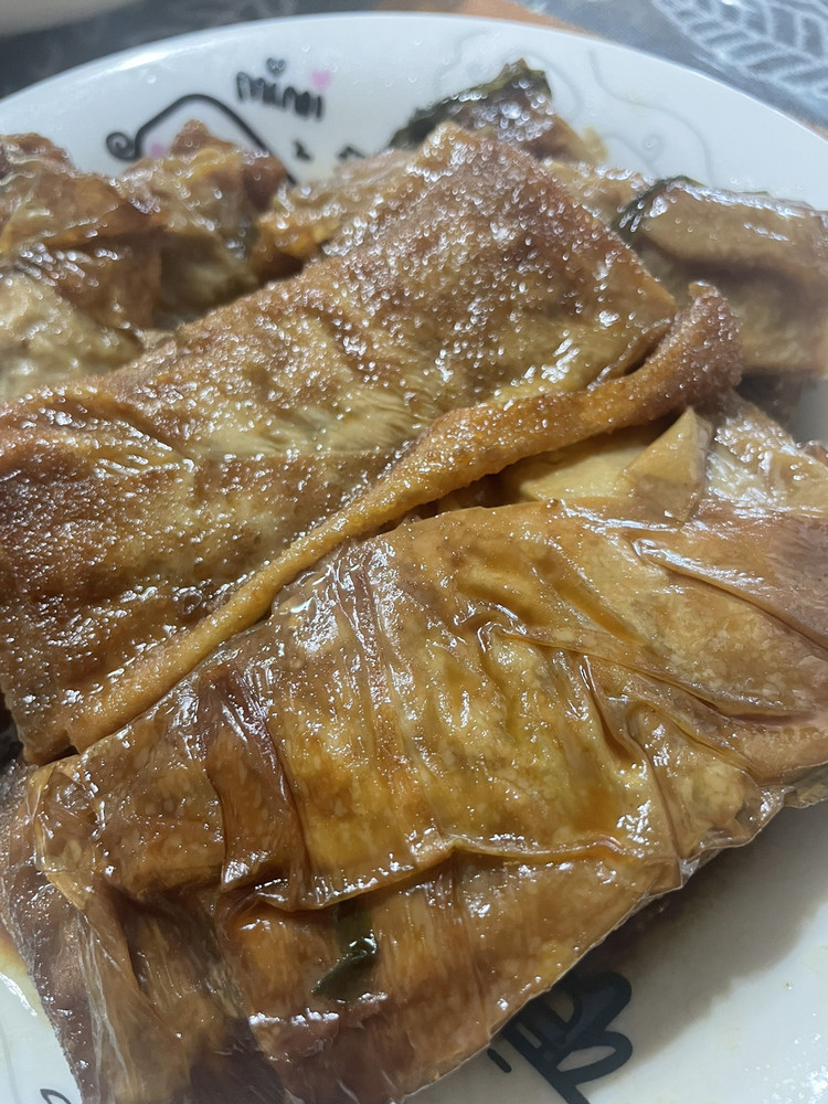 豆腐皮包肉的做法