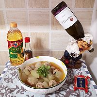 #2022烘焙料理大赛料理组复赛#冬瓜丸子汤的做法图解6