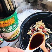 腊味包菜白玉菇的做法图解9