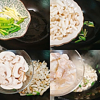 低脂美味的虾仁豆腐菌菇汤的做法图解3