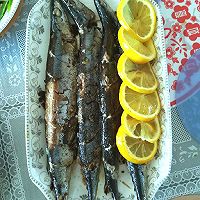 柠檬烤秋刀鱼的做法图解3