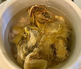 霸王花海底椰煲猪肉汤的做法